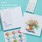 Ohuhu Double-Sided Bleedproof Marker Pad - 8.3"x8.3" Square Paper Size - 160 lb/280 gsm Heavyweight Smooth Drawing Paper - 50 Sheets/100 Pages - Spiral-Bound Sketchbook for Alcohol Markers